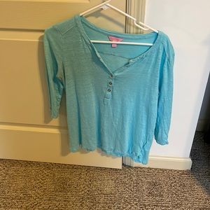 Auqu Lilly Pulitzer beach top.